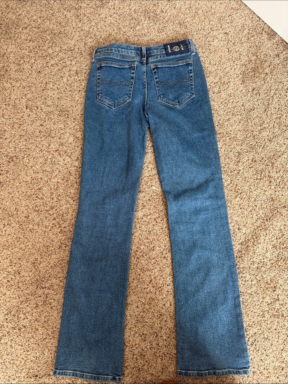 lei Blue Flare Jeans - Back Pocket Detail